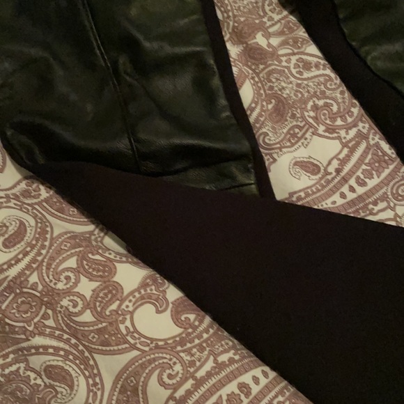 Marciano leather leggings. Mid-rise. Size small. - Picture 5 of 9